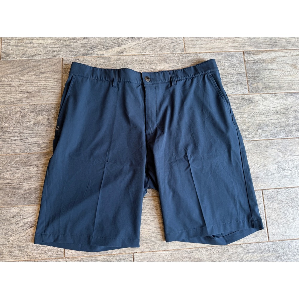 Adidas Golf Shorts 38 Navy‎ Blue Performance Stretch Athletic Mens Chino Stretch